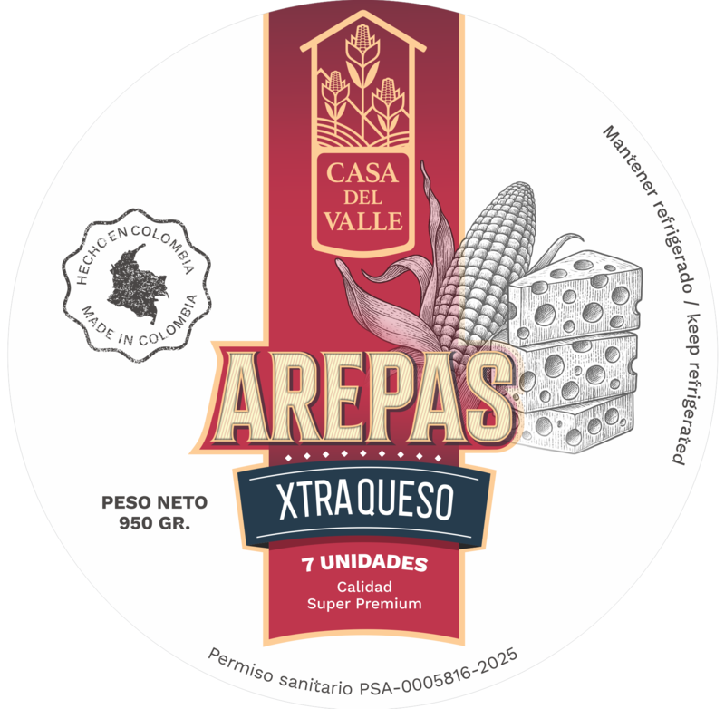 Arepa Extra-Queso